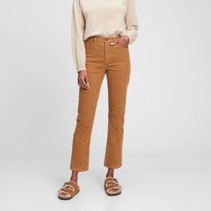 Gap High Rise Vintage Slim Cords With Washwell